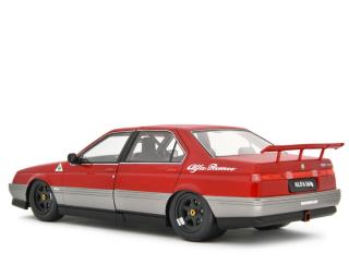 Alfa Romeo 164 Procar Prototipo 1988 Rosso alfa - Rot Laudoracing 1:18 Resinemodell (Türen, Motorhaube... nicht zu öffnen!)